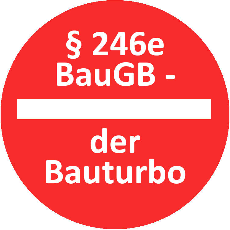 §246e BauGB - der Bauturbo